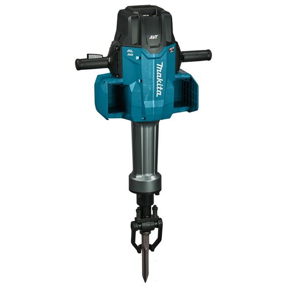 Молоток відбійний акумуляторний Makita HM004GZ01 (72.8 Дж, 870 хв-1, XGT, 2000 Вт, BL, HEX 28.6 мм, AVT, AWS, 28.2 кг, без акумуляторів та зарядного пристрою) | Зображення 1