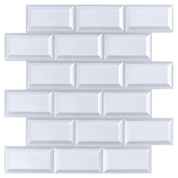 Декоративна ПВХ плитка на самоклейці 300х300х5мм Цегла, ціна за 1 шт. (СПП-501) SW-00000665