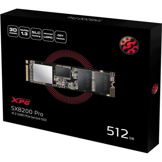 Накопичувач SSD M.2 2280 512GB ADATA (ASX8200PNP-512GT-C) | Зображення 6