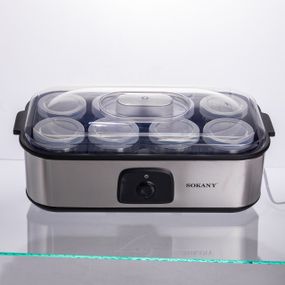 Йогуртница электрическая на 8 баночек по 180 (мл) 20 Вт SK-08109