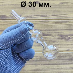 Стеклянная трубка для курения Bumba Oil Clear