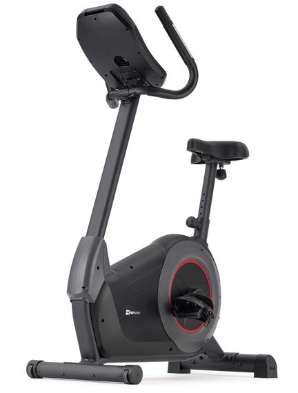 Велотренажер HS-100H Solid iConsole+ чорний