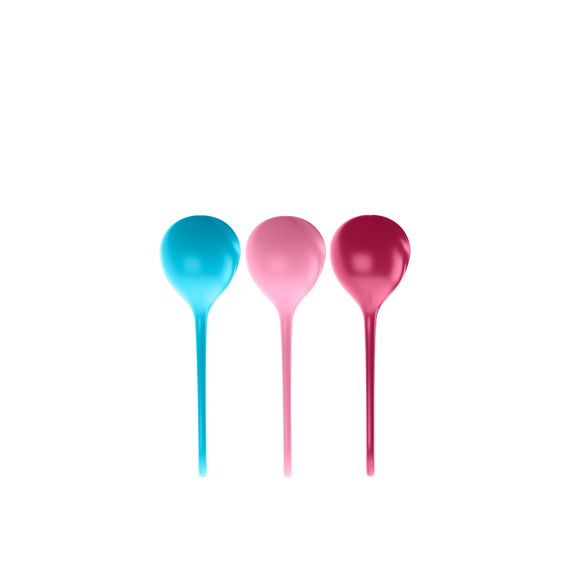 Набір одинарних вагінальних кульок Satisfyer Strengthening Balls різнокольорові Sex Aura | Зображення 2