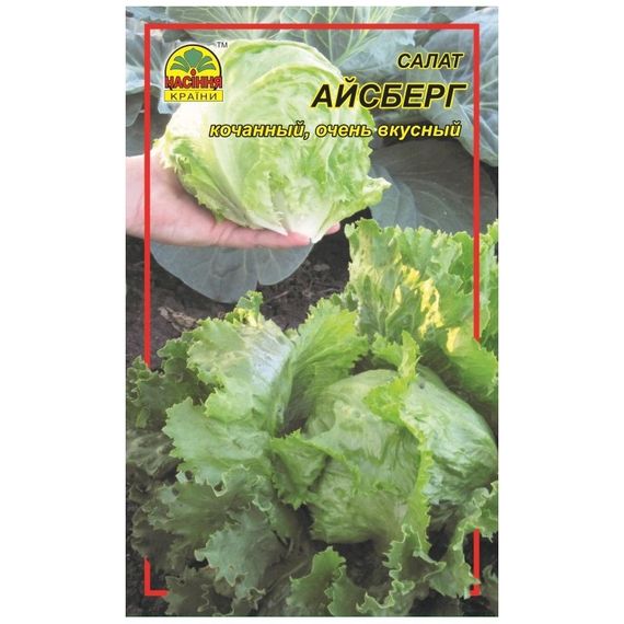 Насіння салату Айсберг 3 г (Насіння країни)