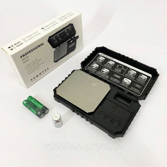 Цифрові ювелірні ваги, Ваги на золото, Точні кишенькові ювелірні ваги лабораторні DN-61 | Зображення 4