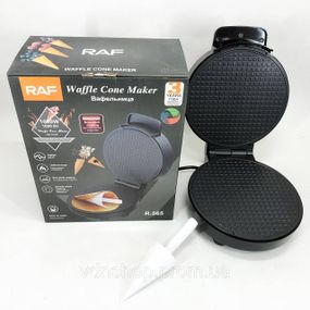 Электровафельницы RAF, Вафельница с многослойным антипригарным покрытием, Мощная вафельница для дома VB-63