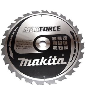 Диск пильный по дереву 355х30 мм 24T Makita Makforce B-08274
