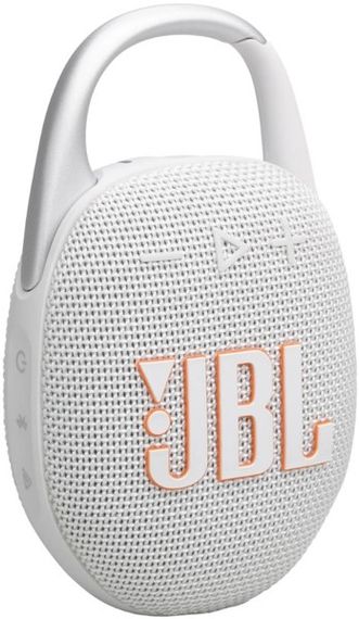 Портативна акустика JBL Clip 5 White (JBLCLIP5WHT) | Зображення 1