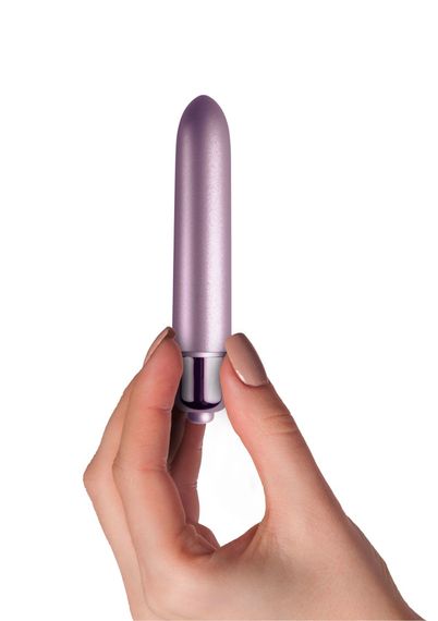 Віброкуля Rocks Off RO-90mm Touch of Velvet Soft Lilac матова | Зображення 1