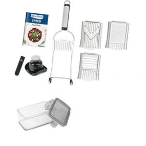 Универсальная компактная овощерезка Nicer Dicer SPEED, Резать овощи, Овощерезка для сырых RV-787 овощей
