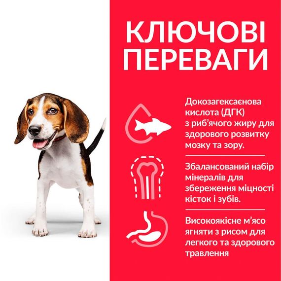 Сухий корм Hill's Science Plan для цуценят середніх порід з куркою 14 кг | Зображення 2