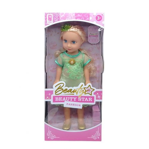 Кукла "Beauty Star", 42 см (зеленый)