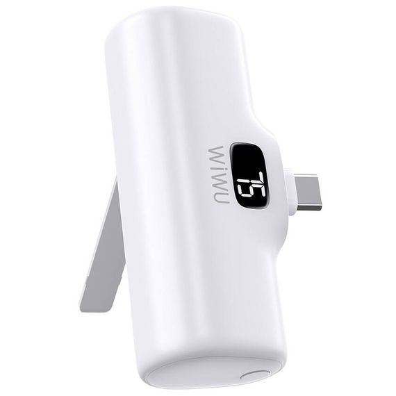 Портативний ЗП Power Bank WIWU Wi-P017-C Type-C 5000 mAh White | Зображення 2
