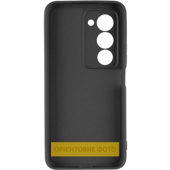 Чехол TPU GETMAN Liquid Silk Full Camera для Xiaomi Redmi 15 (Global) Черный / Black | Зображення 3