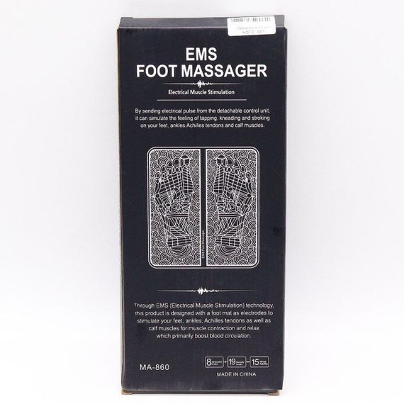 Електричний масажер для ніг EMS, з USB / Масажний килимок для ступнів / Масажер від болю в ногах | Зображення 9