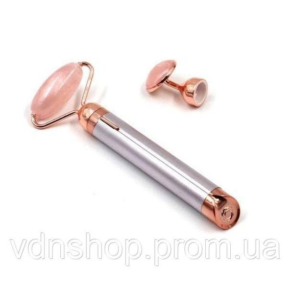 Массажер ролик электрический для лица Facial Roller Massager. Цвет: бежевый VB-57
