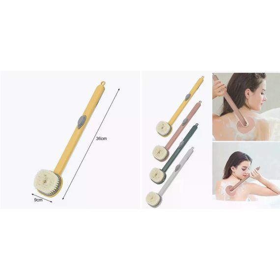 Щетка для душа Body Brush AND LY-588 с длинной ручкой и дозатором | Зображення 1