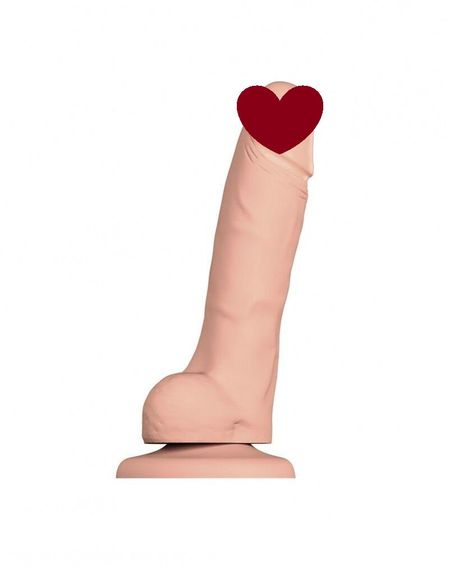 Реалистичный фаллоимитатор Strap-On-Me SOFT REALISTIC DILDO Vanilla - Size S sexstyle