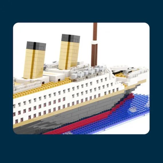 Конструктор корабль Titanic (1878 деталей) mini | Зображення 3