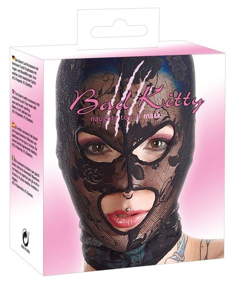 Маска ажурна Bad Kitty Sex Aura