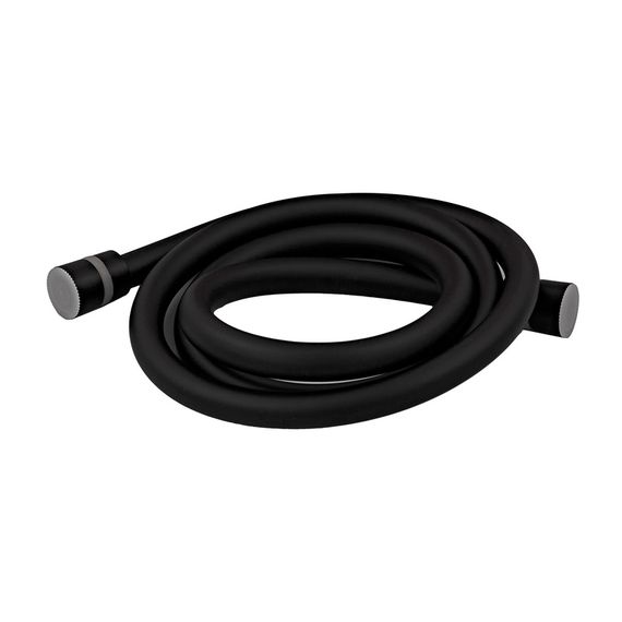 Шланг для душу Zerix Black.F03 150 см силіконовий (колір чорний) (ZX5566) | Зображення 2