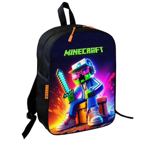 Рюкзак шкільний Minecraft - Кріпер із мечем, 36×27 см, для хлопчиків (01742)