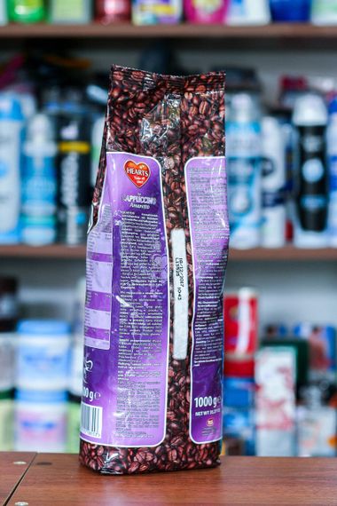 Кофе капучино амаретто растворимый Hearts Capuccino Amaretto, 1кг.  Напиток кофейный быстрорастворимый | Зображення 2