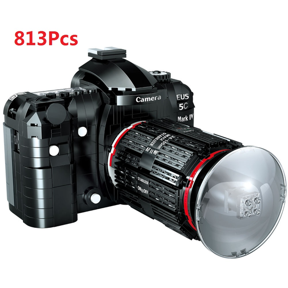 Конструктор-модель фотоапарата Canon JM48-00849 на 813 деталей Чорний (sv1828)