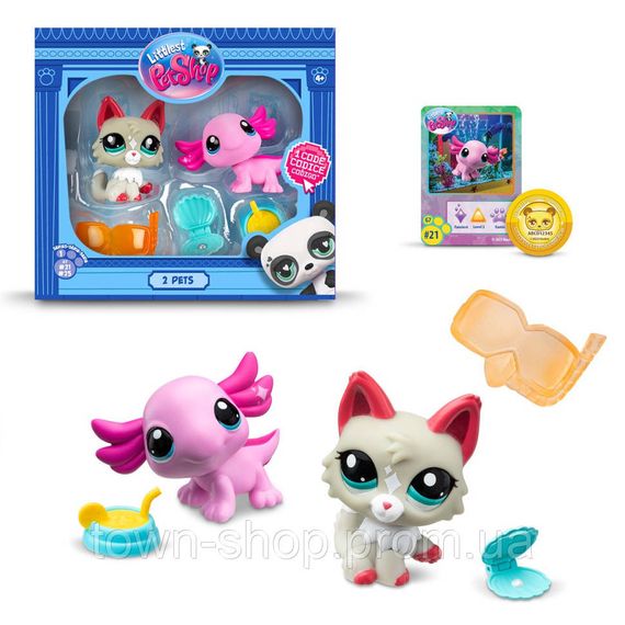 Игровой набор "Удивительные Девы" Littlest Pet Shop 00527 аксессуары и 2 фигурки | Зображення 2