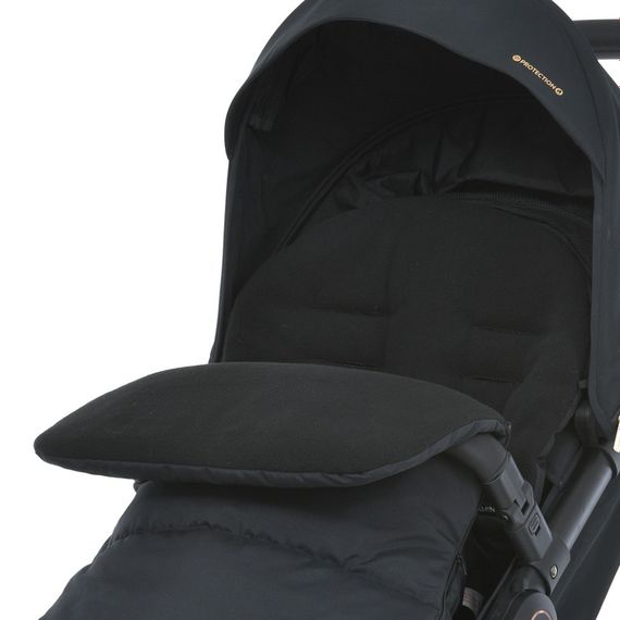 Конверт в коляску ME 1130 Footmuff Basic Black 96 х 43 см, застежки-молнии | Зображення 5