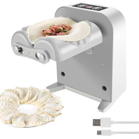 Автоматична машинка для ліплення вареників та пельменів, з USB, Electric Dumpling Maker Mashine / Електричний верстат для