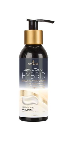 Змазка водно-силіконова Sensuva Hybrid Formula (125 мл) без цукру, можна для оральних пестощів