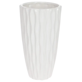 Ваза кераміка Фріда 24см білий БОНА ДИ