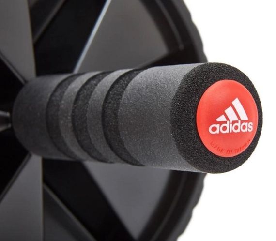 Ролик (колесо) для преса Adidas Ab Wheel чорний Уні D18 см ADAC-11404 | Зображення 1