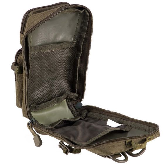 Сумка-підсумок тактичний SILVER KNIGHT TY-231 (17х11х4,5см) 1л Олива | Зображення 7
