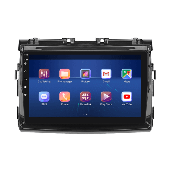 Штатная магнитола 9" Lesko для Toyota Previa III (XR50) 2006-2019 6/128Gb 4G Wi-Fi GPS Top Тойота | Зображення 1