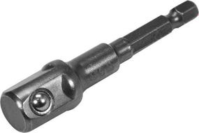 Держатель адаптер торцевых головок HEX 1/4"- 1/2" х70 мм YATO YT-04627