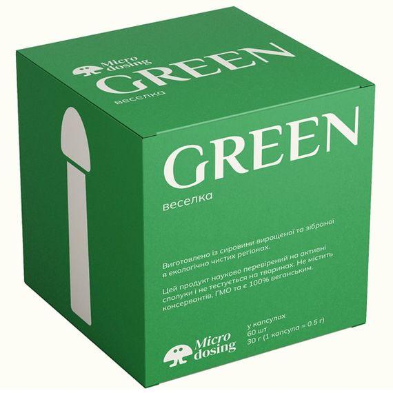 Грибний комплекс Microdosing Веселка 60 Caps