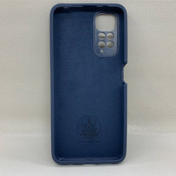 Чохол з логотипом для Xiaomi Redmi Note 11S | Протиударний | Soft Touch | Синій | Зображення 1