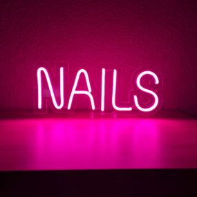 Неоновий світильник NAILS 152х375 acr-n000062