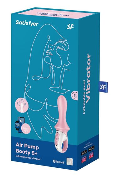 Анальний смарт-вібратор Satisfyer Air Pump Booty 5+ | Зображення 2