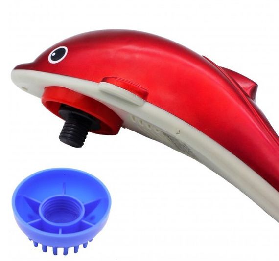 Ручний масажер Дельфін для тіла Dolphin Massager для схуднення масажу шиї | Зображення 3
