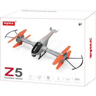 Радиоуправляемая игрушка Syma Квадрокоптер Z5 з 2.4 ГГц керуванням та складною конструкцією 33 см (Z5) | Зображення 6