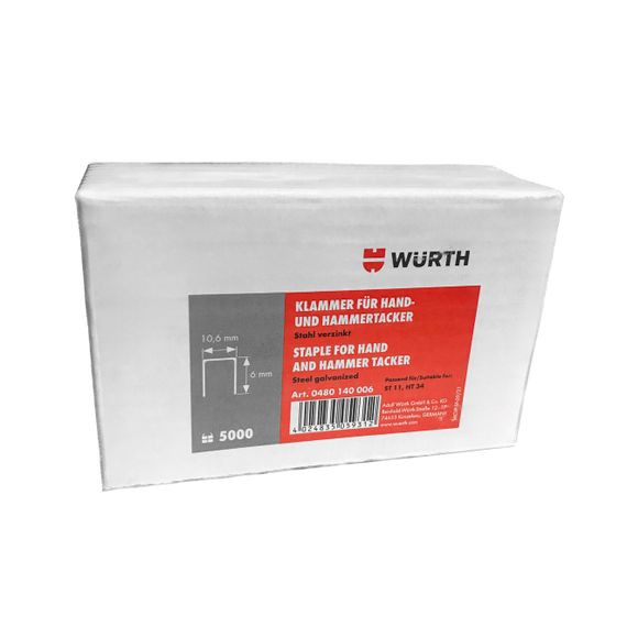 Скоби для ручного та пневматичного степлера, 6 mm | Зображення 2