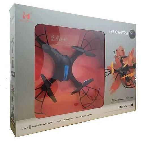 Квадрокоптер с камерой LH-X43W WiFi, дрон на радиоуправлении с видеокамерой WiFi