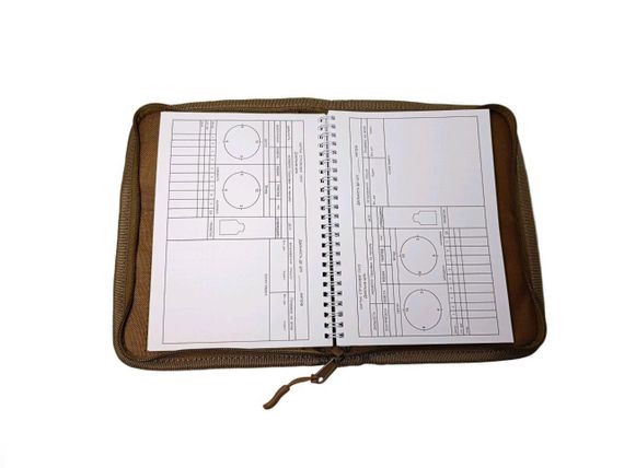 Блокнот тактичний в обкладинці А5 водонепроникна Койот | Зображення 4