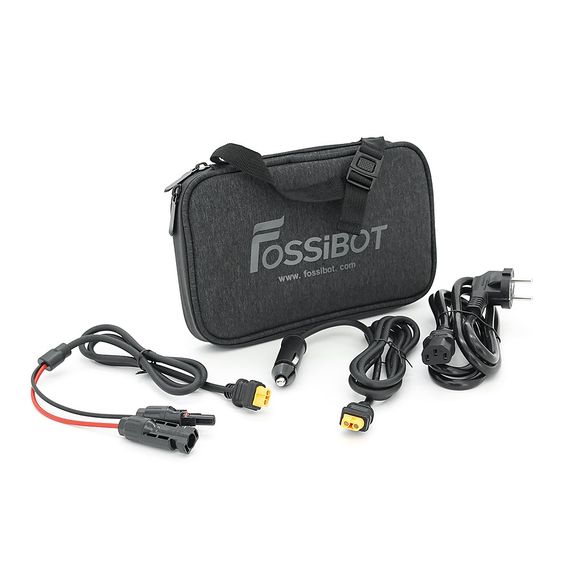 Портативна зарядна станція FOSSiBOT F1200, 1200W/1024Wh LiFePO₄, MPPT 200W max, CarPort-12V-10A, 2xAC230V, 2xUSB-A-18W, | Зображення 4