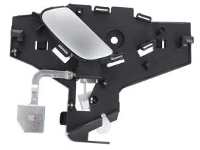 Citroen C5 (01-08) передня права внутрішня ручка чорна МАТОВА, Сітроен С5