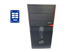ПК Б-клас Fujitsu Esprimo P556 E90+ Tower / Intel Pentium G4400 (2 ядра по 3.3 GHz) / 4 GB DDR4 / 120 GB SSD / Intel HD Graphics 510 б/в