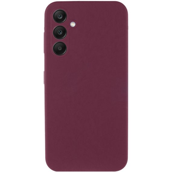 Чохол Silicone Cover Lakshmi Full Camera (AAA) для Samsung Galaxy A56 5G Бордовий / Plum | Зображення 1